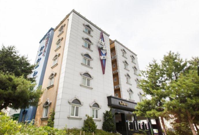 Bali Motel Тэджон Экстерьер фото